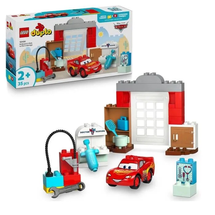 LEGO DUPLO Disney Et Pixar Cars 10456 La Visite De Mcqueen Au Garage De Doc