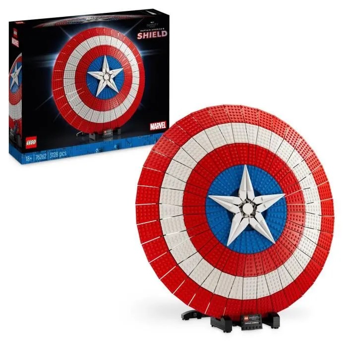 LEGO® Marvel 76262 Le Bouclier de Captain America