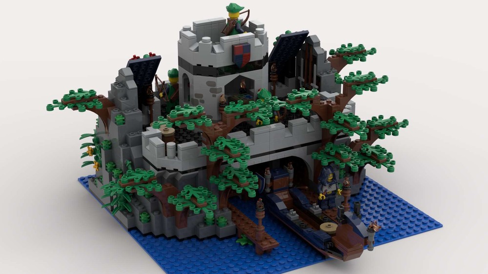 château MOC LEGO