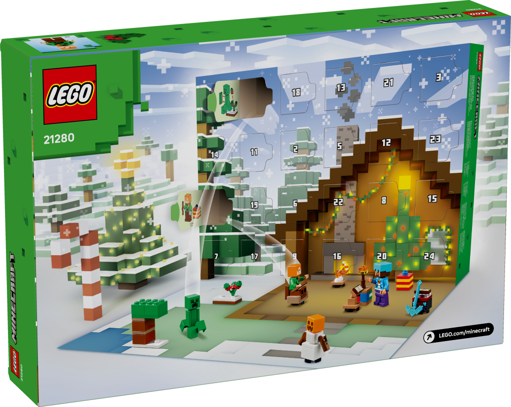 calendrier de l'avent LEGO Minecraft