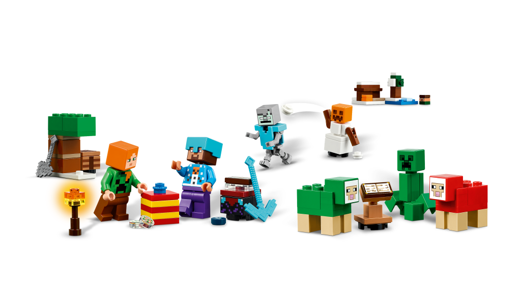 calendrier de l'avent Minecraft