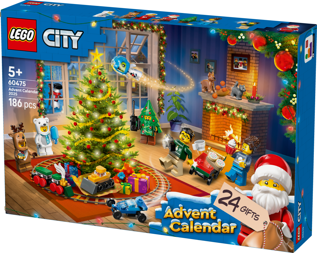 boîte LEGO City 60475 – Le Calendrier de l’Avent 2025