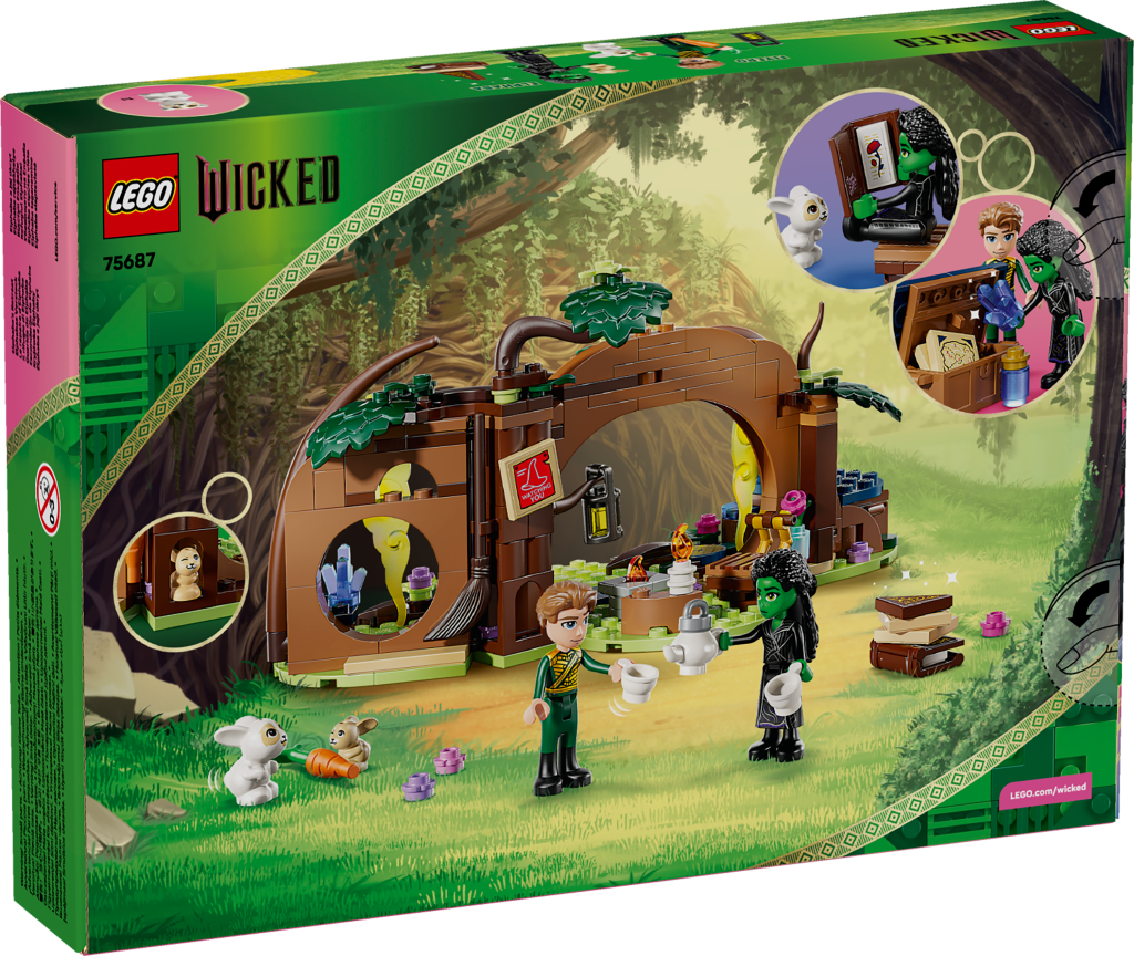 boîte LEGO Wicked 75687 Le Repaire d’Elphaba