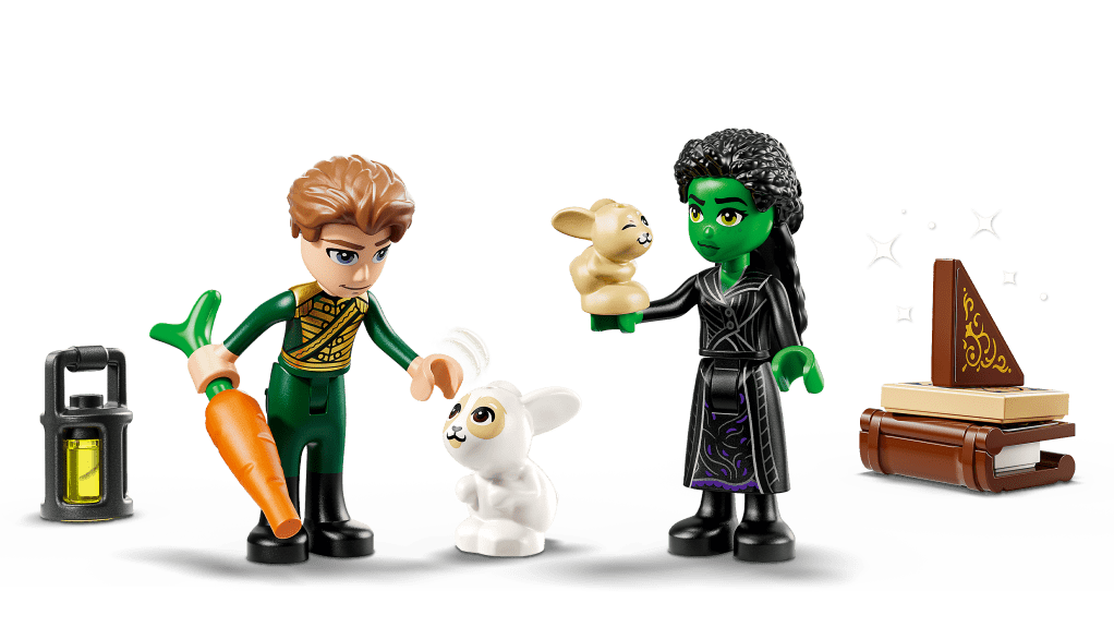 personnages LEGO Wicked 75687 Le Repaire d’Elphaba