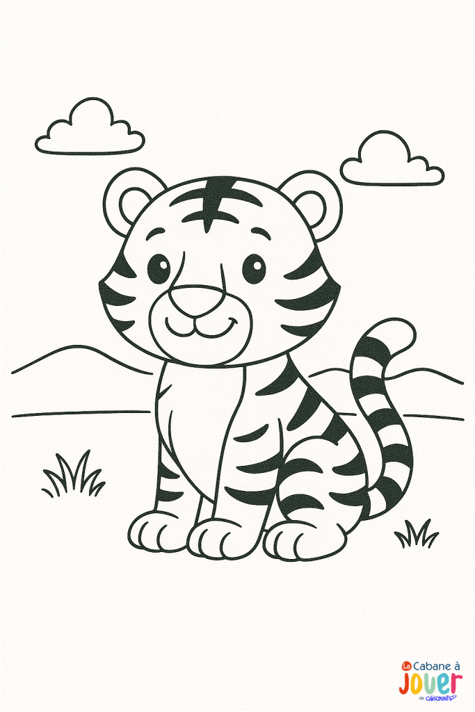 coloriage animaux savane