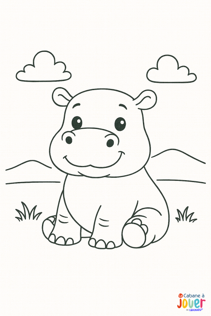 coloriage animaux savane