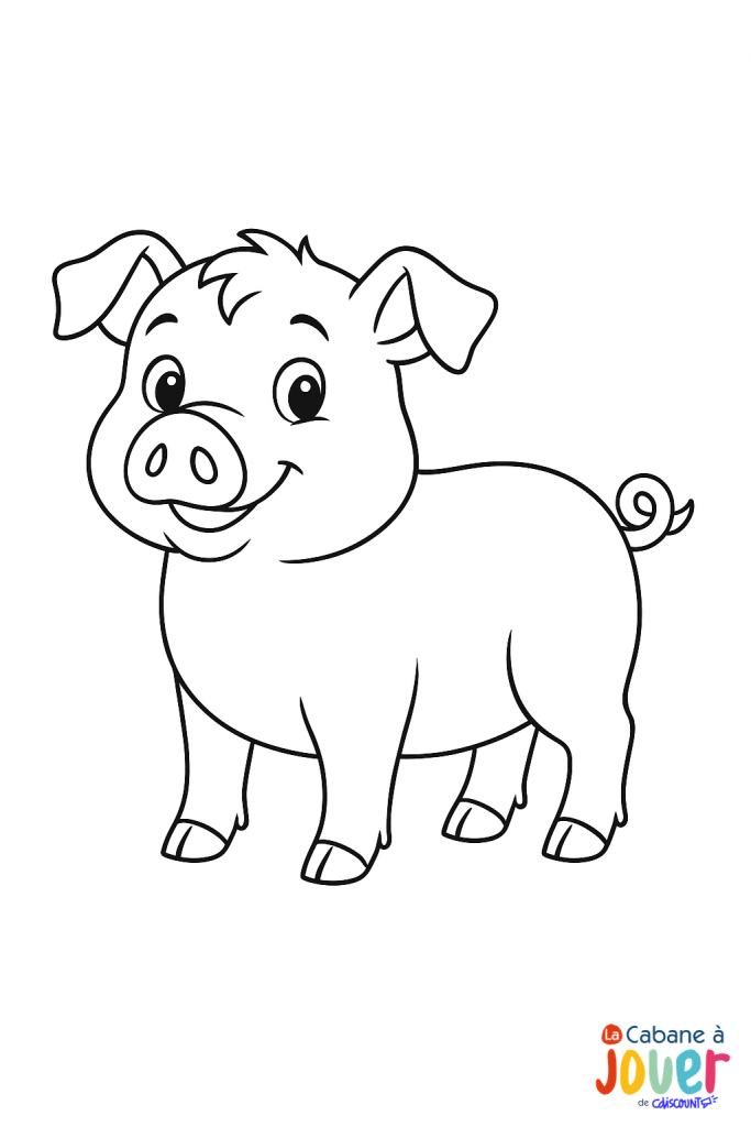 coloriage animaux ferme