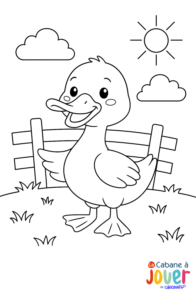 coloriage animaux ferme