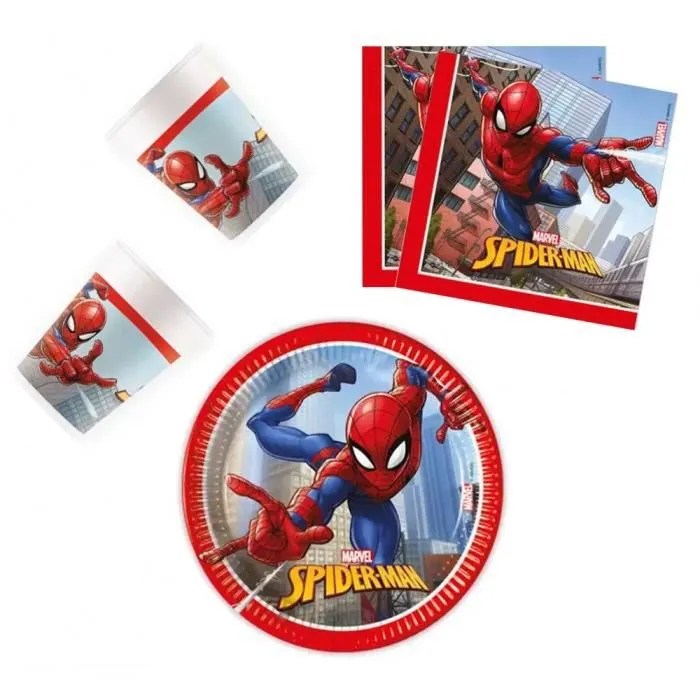 assiette spider man