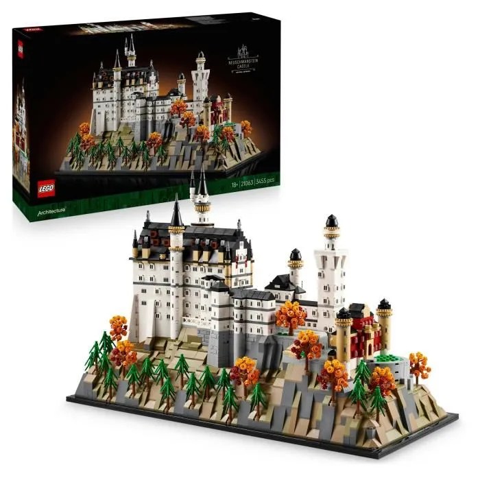 LEGO Architecture 21063 Le Château de Neuschwanstein