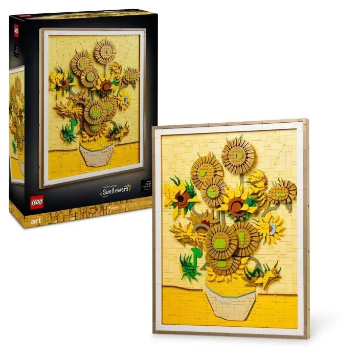 LEGO Art 31215 Vincent van Gogh – Les Tournesols
