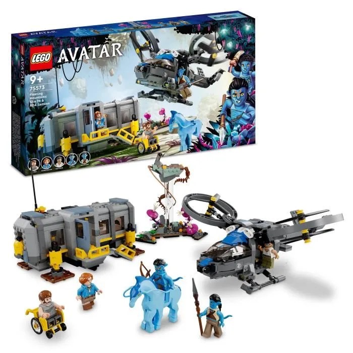 LEGO Avatar 75573 Les montagnes flottantes : site 26 et le Samson RDA