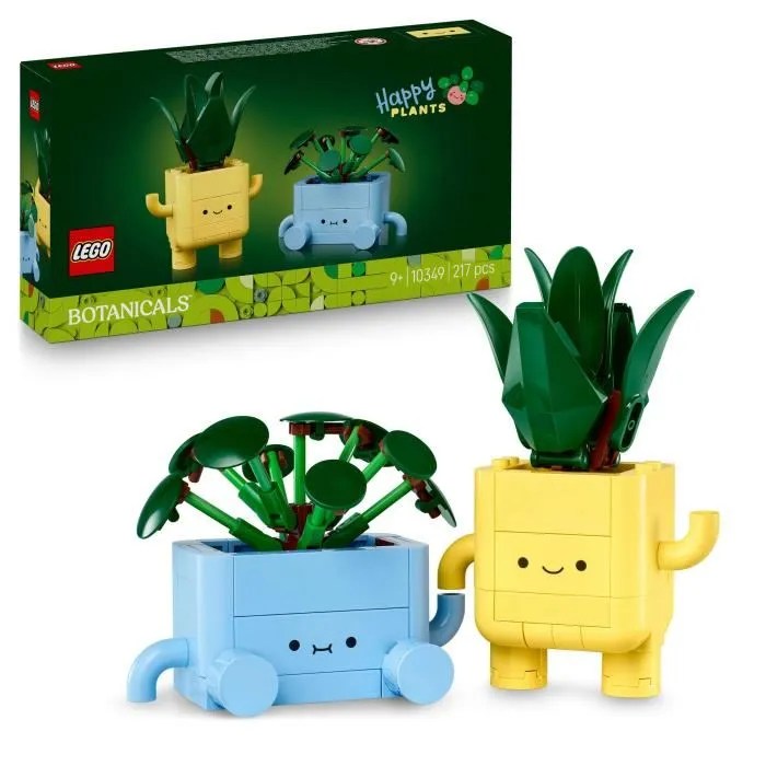 LEGO Botanicals 10349 Petites Plantes Souriantes