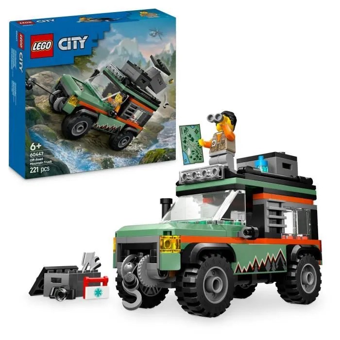 LEGO City 60447 Le camion 4x4 tout-terrain