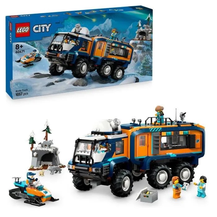LEGO City 60471 Le Camion Scientifique des Explorateurs en Arctique
