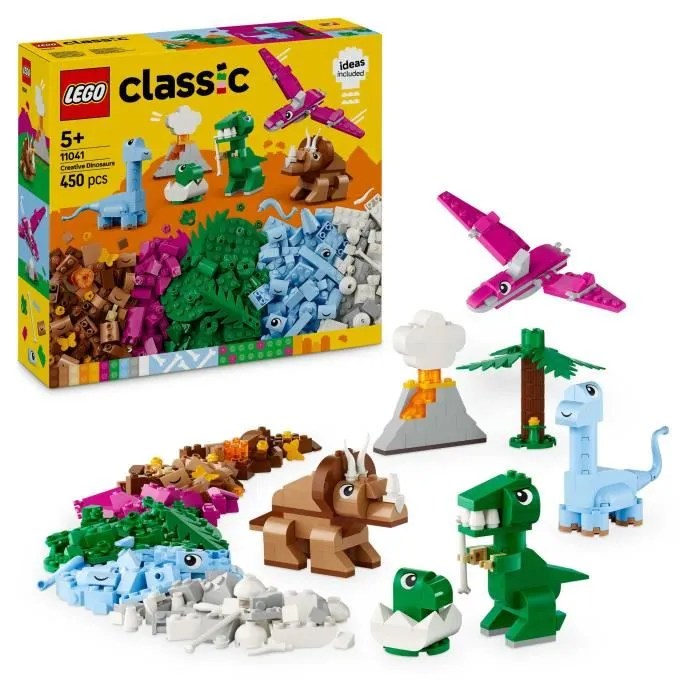 LEGO Classic 11041 Les dinosaures créatifs