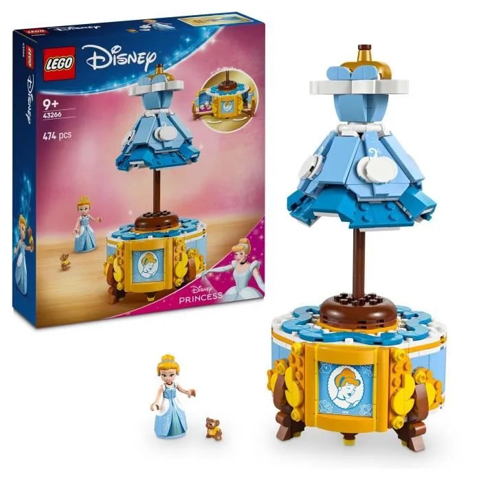 LEGO ǀ Disney Princess 43266 La Robe de Cendrillon