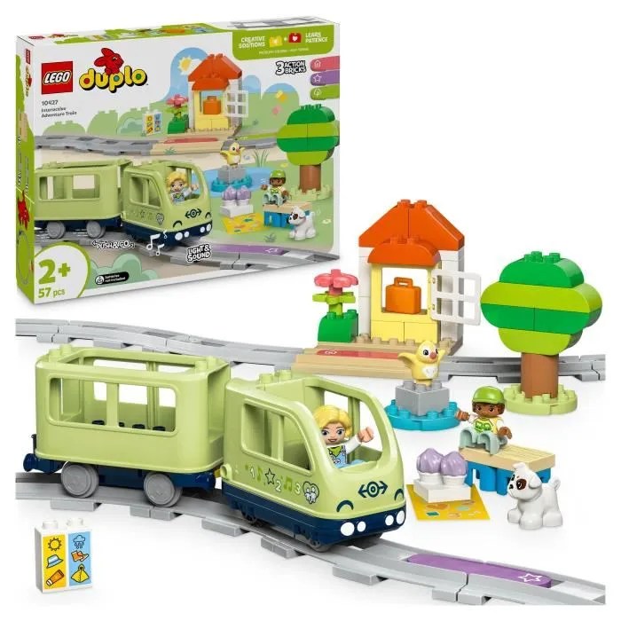 LEGO DUPLO Ma ville 10427 Le train d’aventures interactif