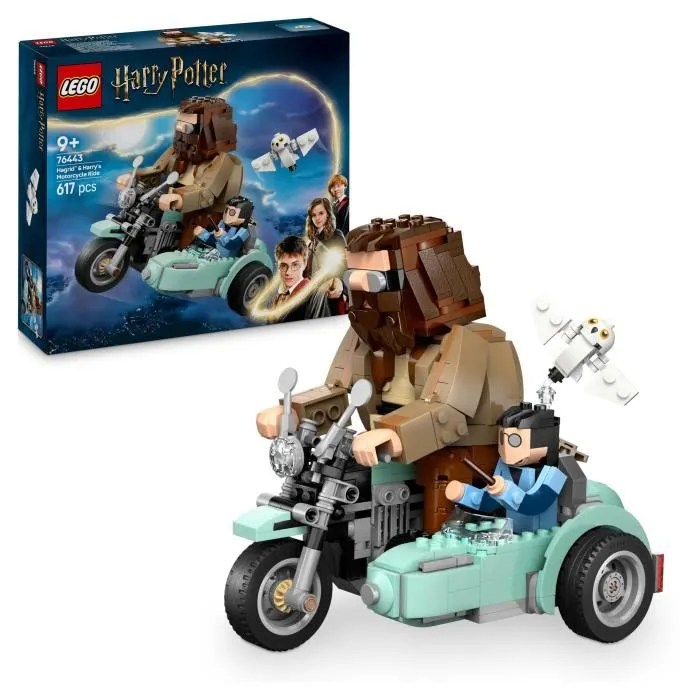 LEGO Harry Potter 76443 La balade en moto de Hagrid et Harry