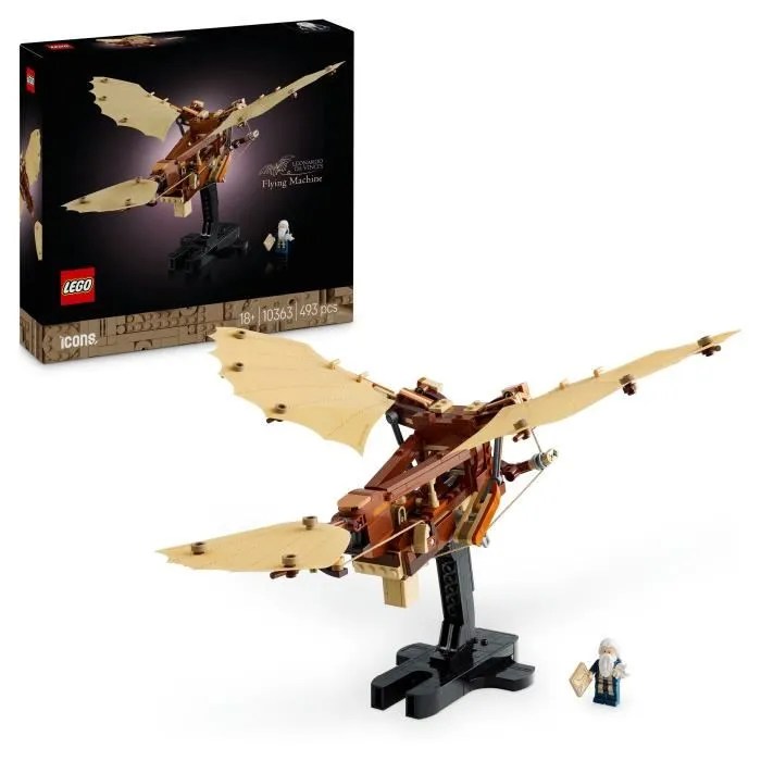LEGO Icons 10363 La machine volante de Léonard de Vinci