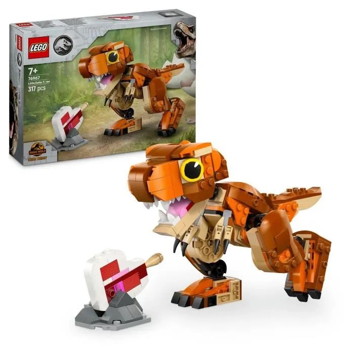 LEGO Jurassic World 76967 Petite Mangeuse : la femelle T rex