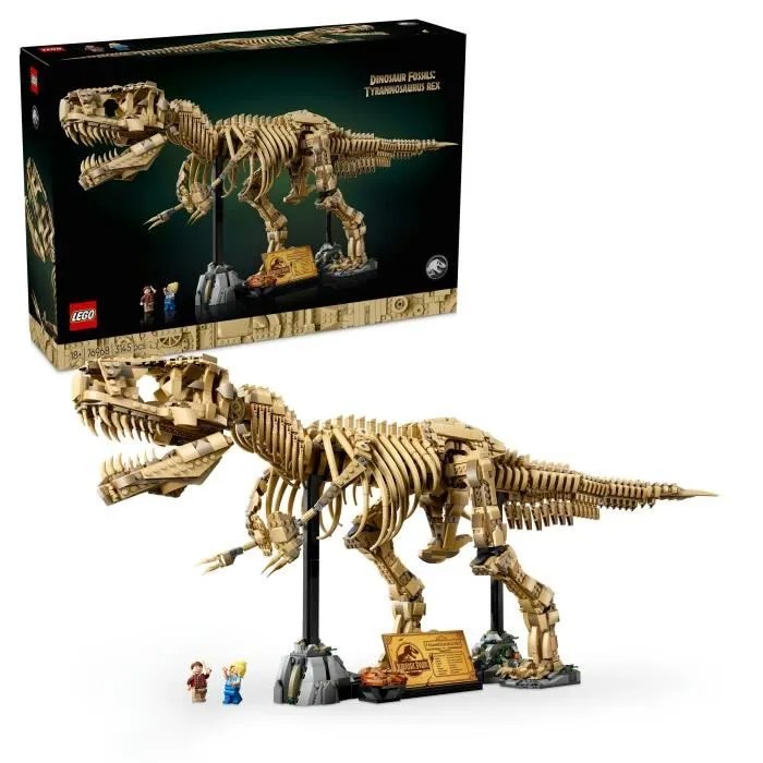 LEGO Jurassic World 76968 Les Fossiles de Dinosaures : le Tyrannosaurus Rex