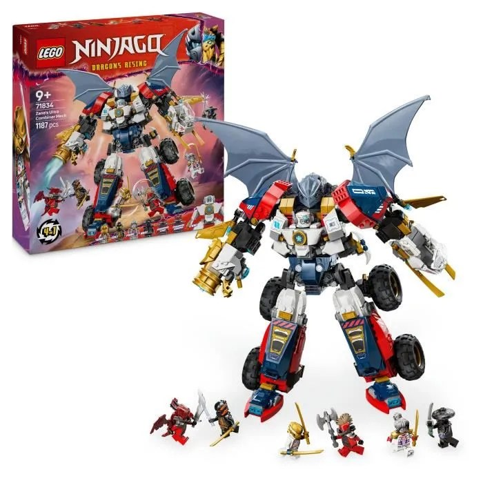 LEGO NINJAGO 71834 Le robot ultra combo de Zane