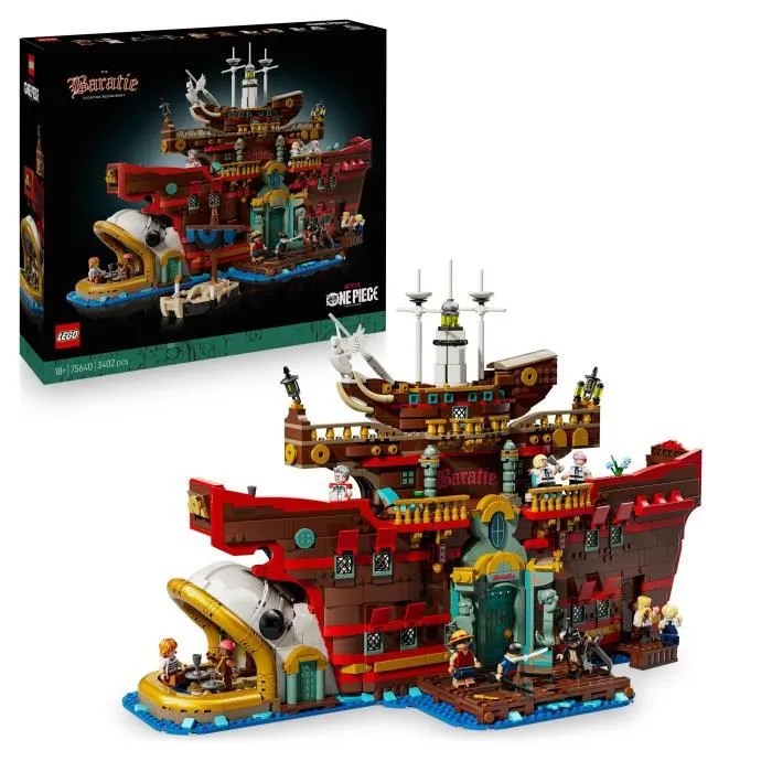 LEGO ONE PIECE 75640 Le Restaurant Flottant Baratie
