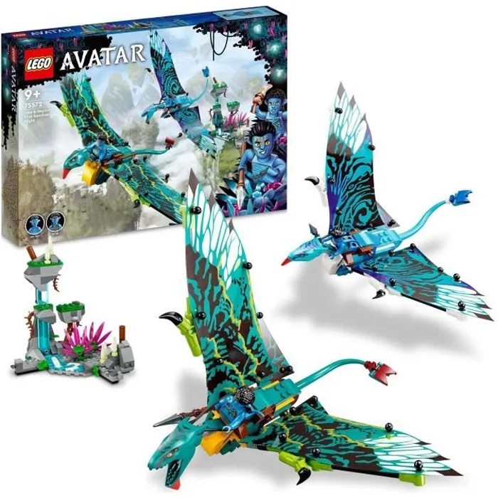 LEGO Avatar 75572 Le premier vol en Banshee de Jake et Neytiri