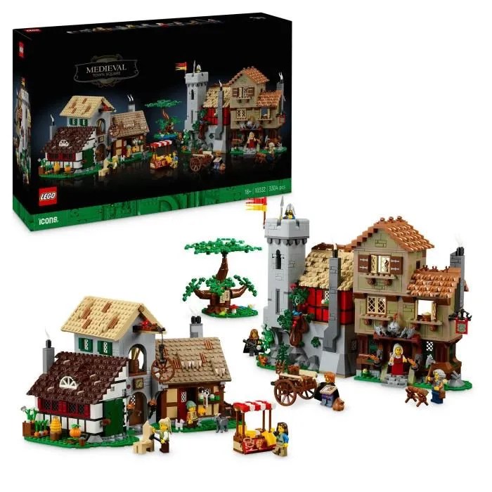 LEGO ville médiévale