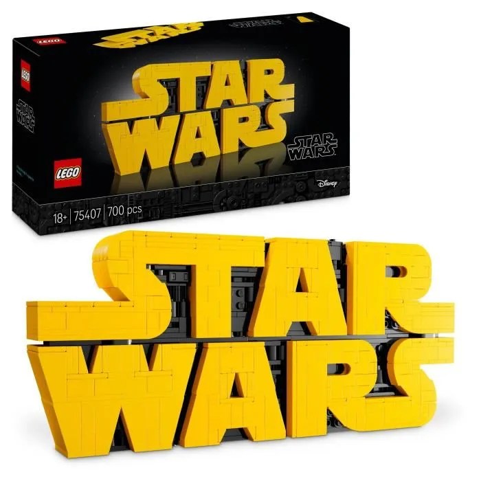 LEGO Star Wars 75407 Logo De Star Wars En Briques