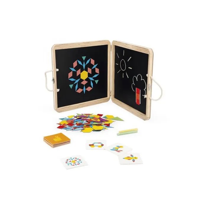 puzzle magnétique géométrique