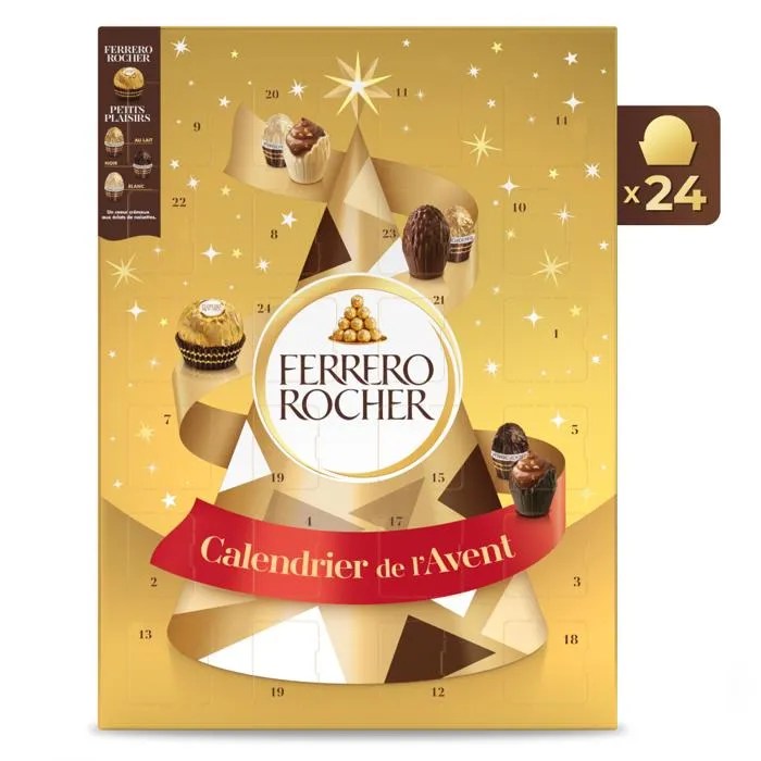 calendrier de l'avent ferrero rocher