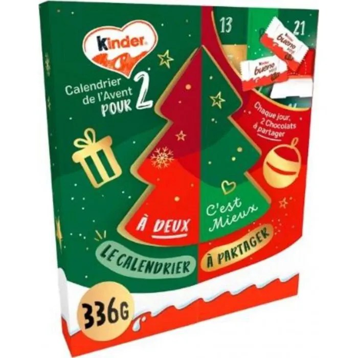 calendrier de l'avent kinder