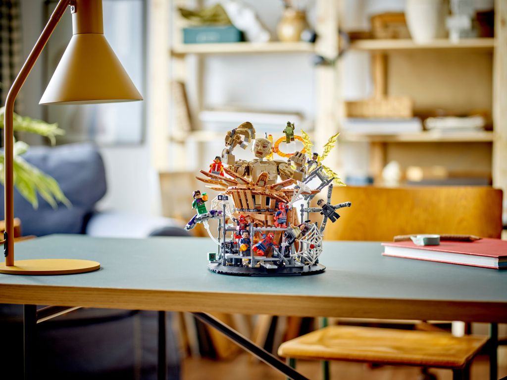 LEGO 76280 Spider-Man contre l’Homme Sable