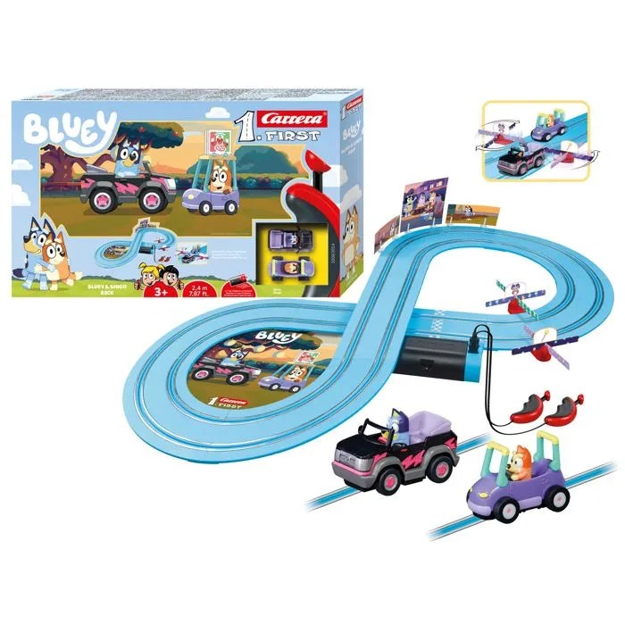 circuit voiture bluey