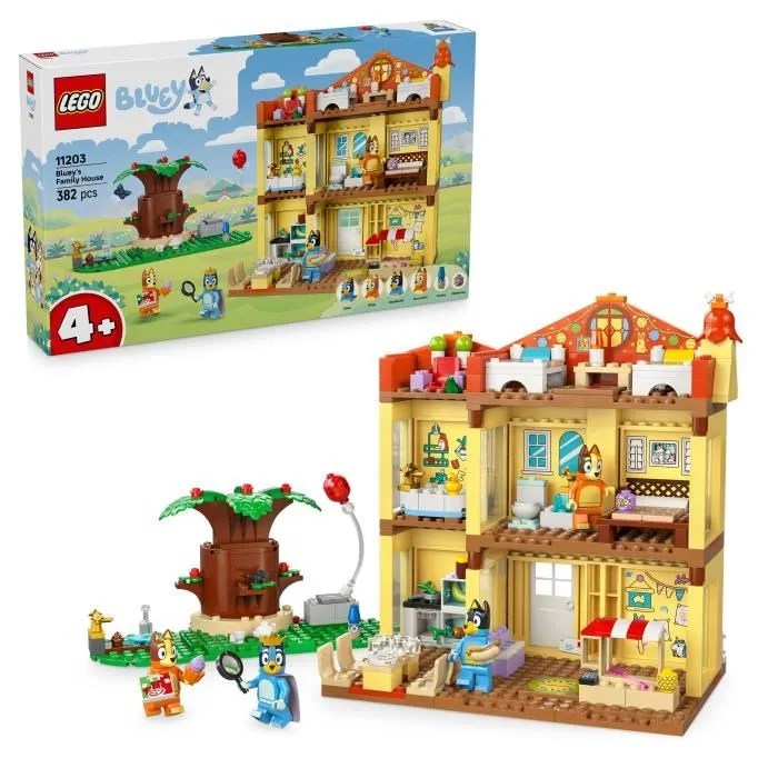 LEGO Bluey 11203 La Maison de Famille de Bluey