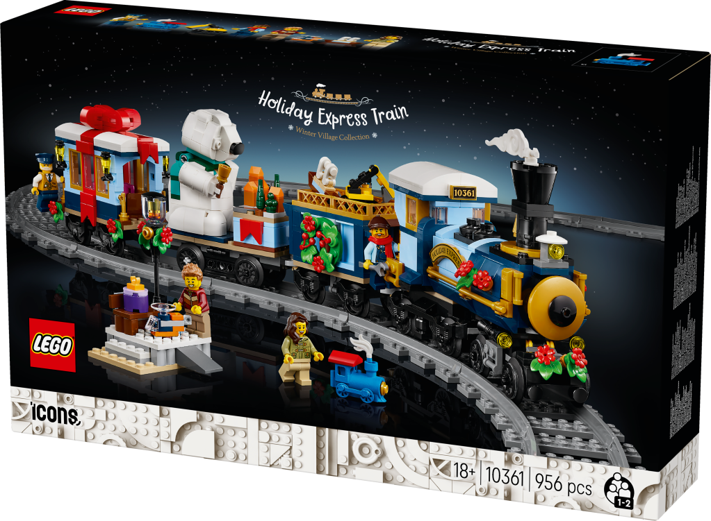 boîte LEGO Icons 10361 Le Train de Noël