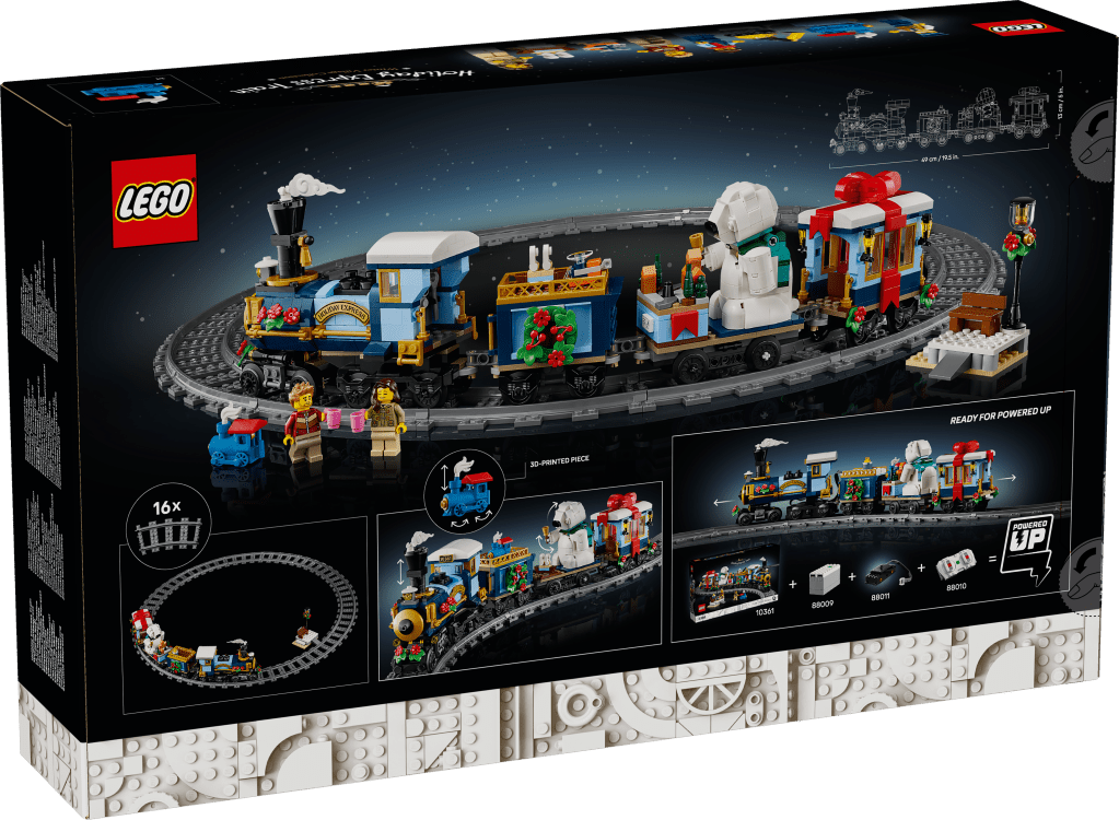 boîte LEGO Icons 10361 Le Train de Noël