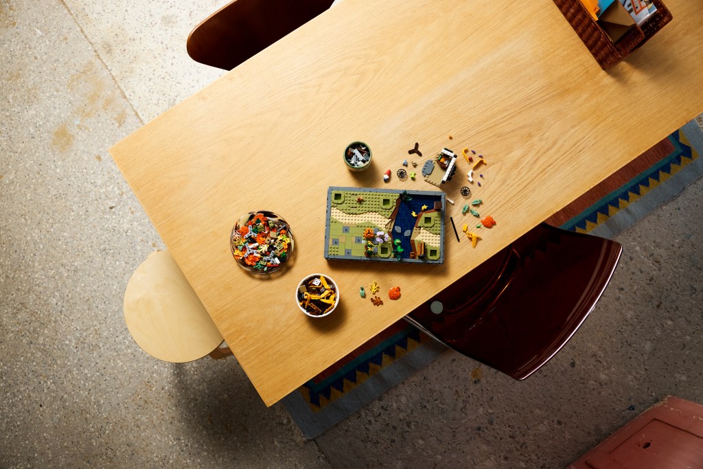 construction LEGO Icons 11372 Le Jardin d’Automne