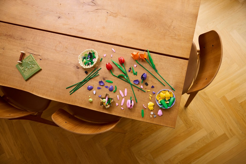 construction LEGO Botanicals 11501 Le Bouquet de Tulipes