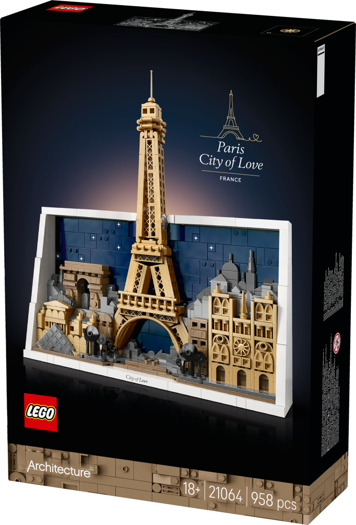 boîte LEGO Architecture 21064 Paris, Ville de l’Amour