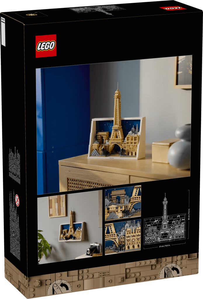 boîte LEGO Architecture 21064 Paris, Ville de l’Amour