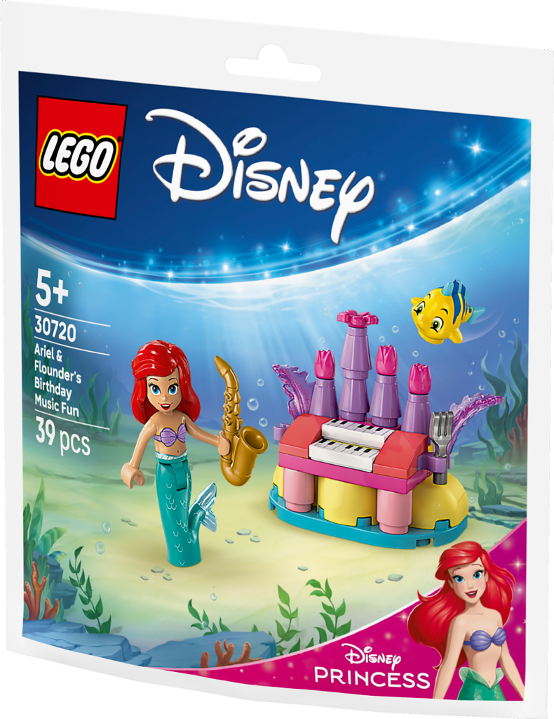 boîte LEGO Disney 30720 La fête d’anniversaire d’Ariel avec Polochon