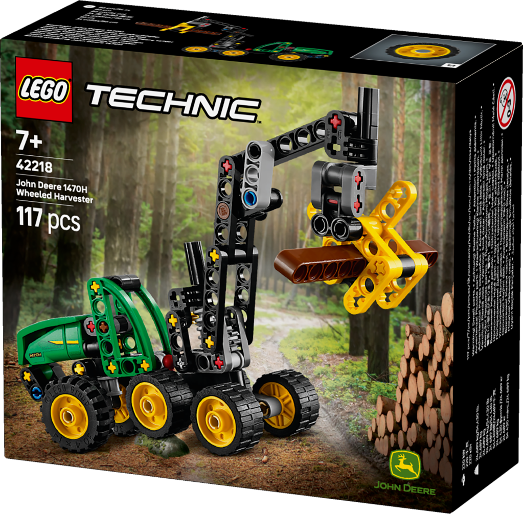 boîte LEGO Technic 42218 L’abatteuse John Deere 1470H