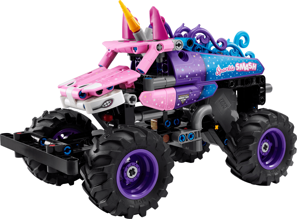 LEGO Technic 42220 Monster Jam™ Sparkle Smash™ à rétrofriction