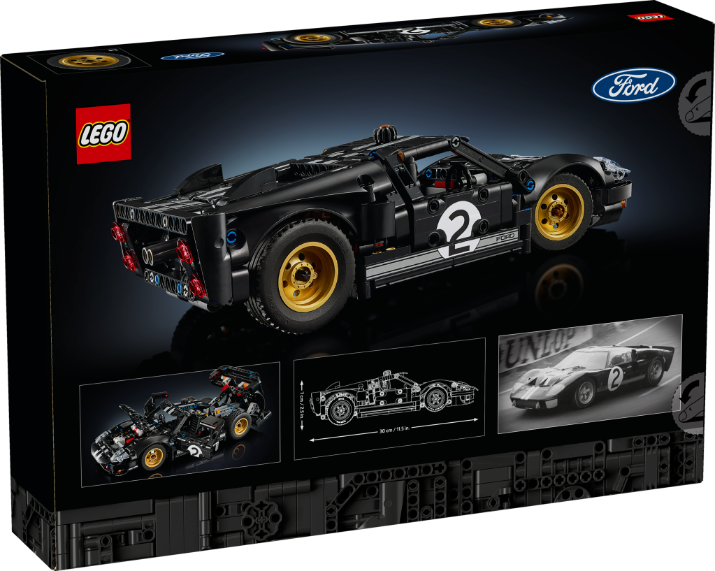 boîte LEGO Technic 42223 La voiture de course 1966 Ford GT40 MKII