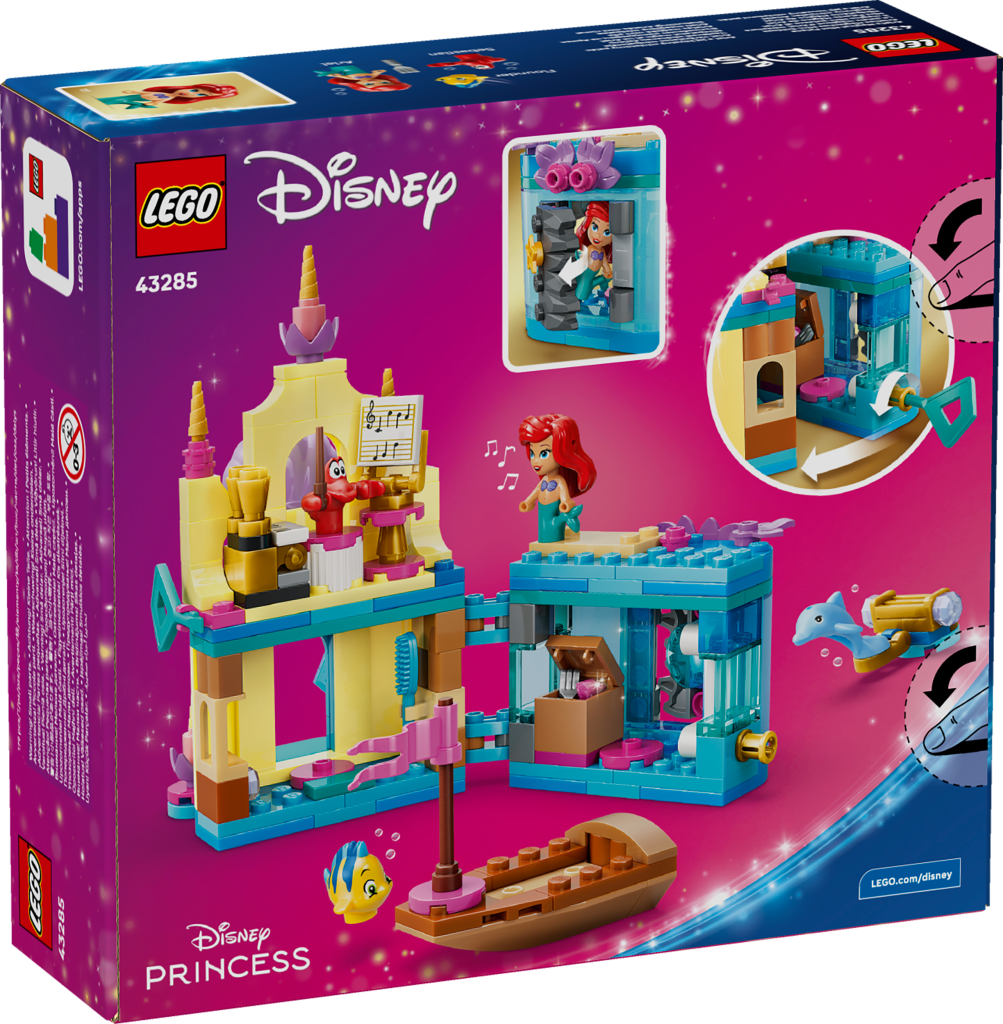 boîte LEGO Disney Princess 43285 Le Palais Magique d’Ariel Miniature