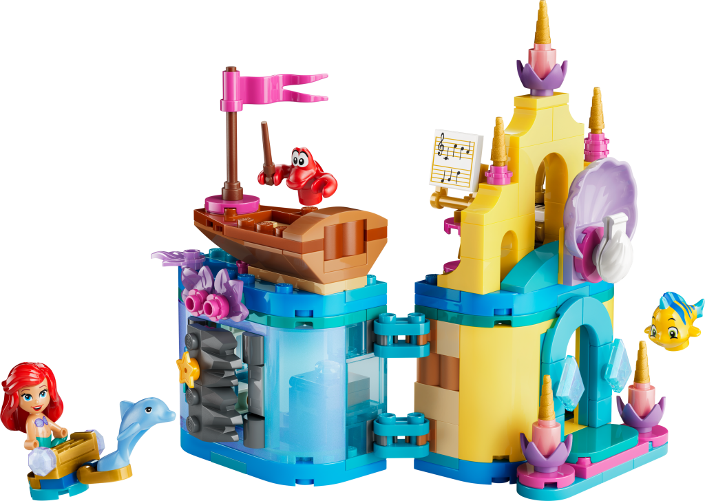 LEGO Disney Princess 43285 Le Palais Magique d’Ariel Miniature