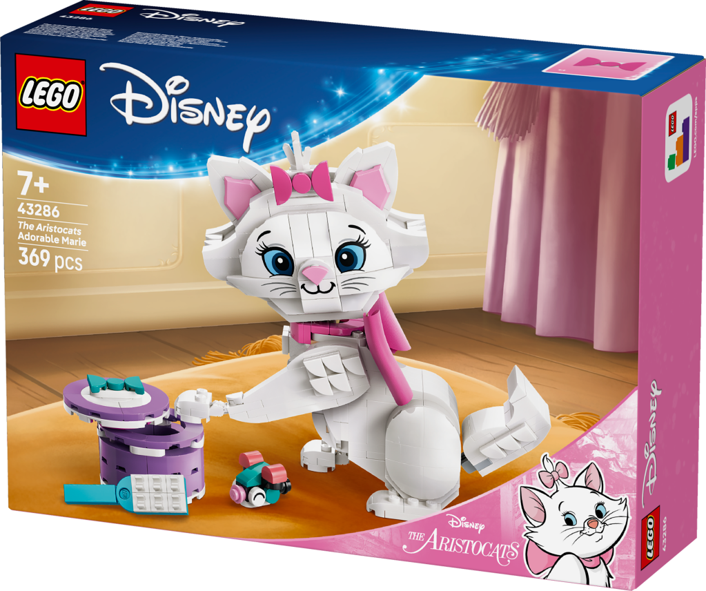 boîte LEGO Disney 43286 L’adorable Marie, Les Aristochats